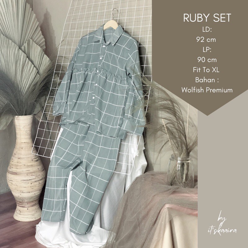 RUBY SET/KAAIRA/PAJAMAS SET