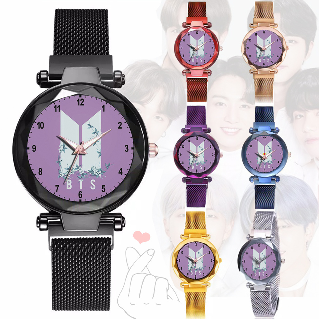 Jam Tangan Wanita Custom BTS - BTS ARMY - Bangtan Boys Exclusive 10