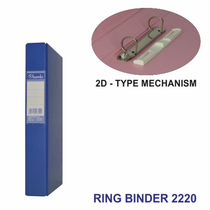 

Binder ring A5 2D 20 mm Bambi