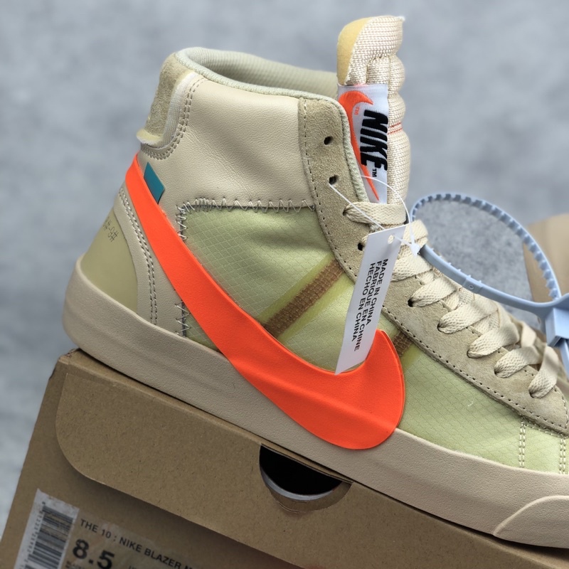 off white blazer high