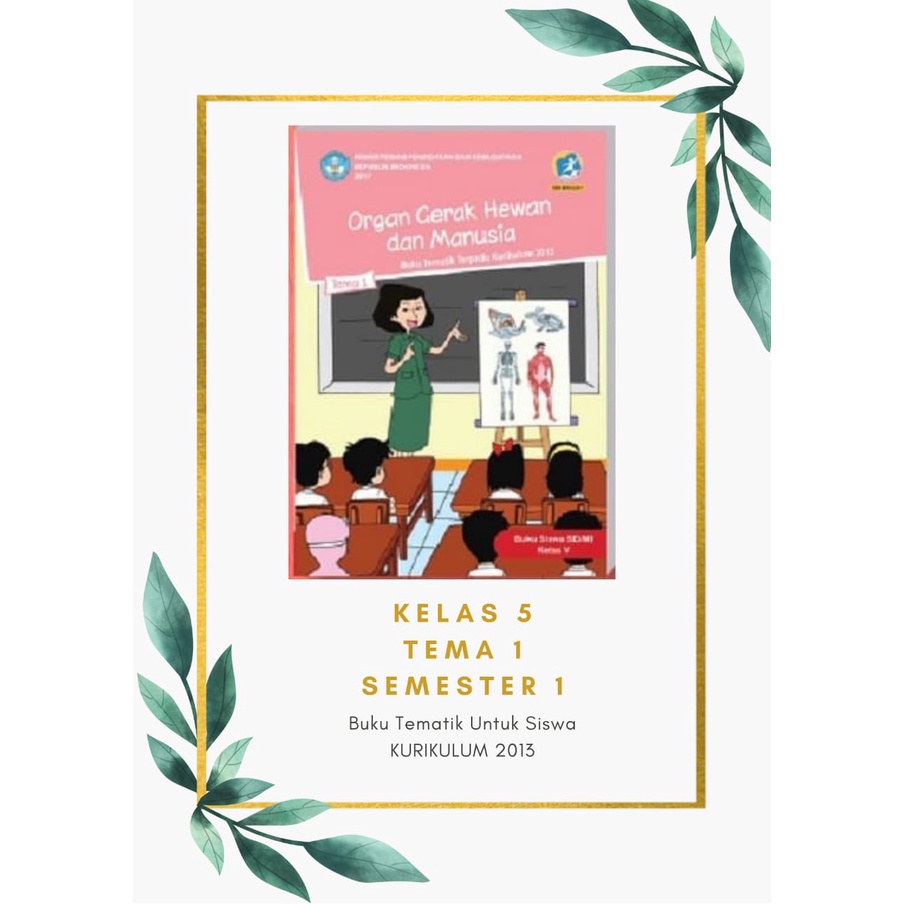 Buku Siswa Kelas 5 SD Tema 1