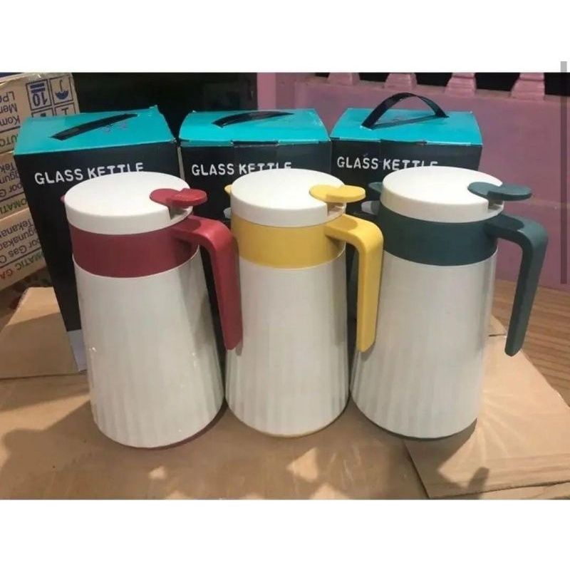 (COD) Teko Air Panas 1 liter / Water Jug 1000ml / Termos Tahan Panas