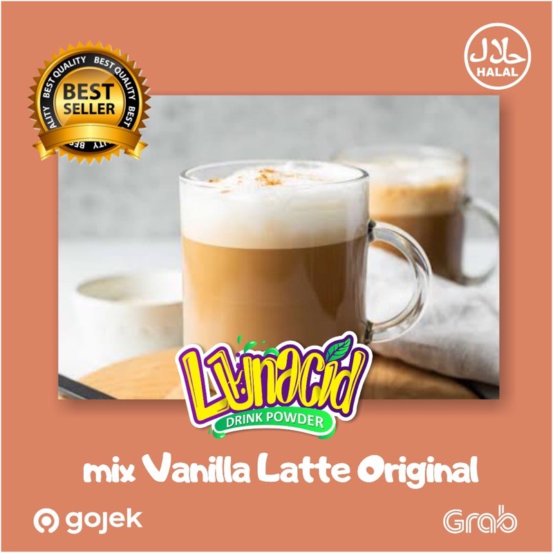 

Powder rasa vanilla latte/bubuk minuman rasa MIX VANILLA LATTE 1 Kg