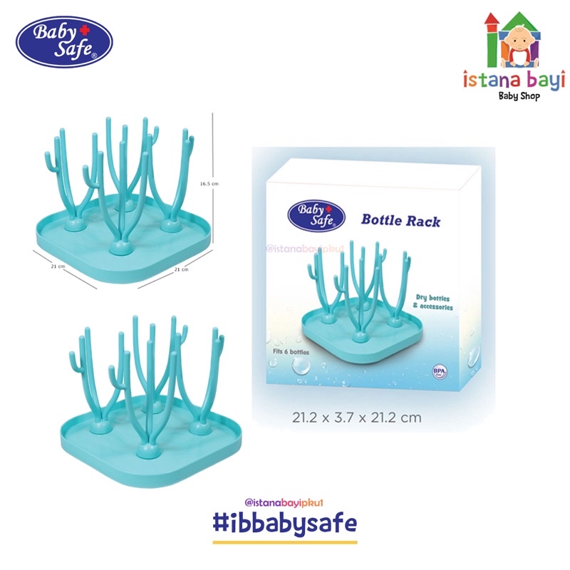 Baby Safe Drying Rack Sticks DR007 / Rak Botol Susu