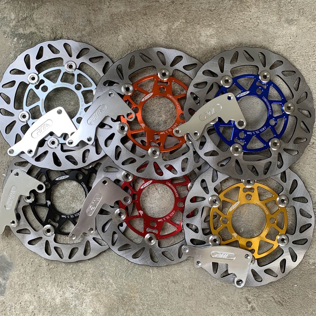 Piringan Cakram floating PSM Honda Yamaha Motif Kembang