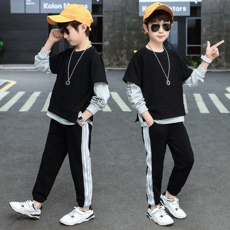 [JEWELS KIDS] MCKENZIE SPORTY SET /SETELAN SPORTY ANAK LAKI LAKI IMPORT/SETELAN SWEATER HOODIE ANAK 