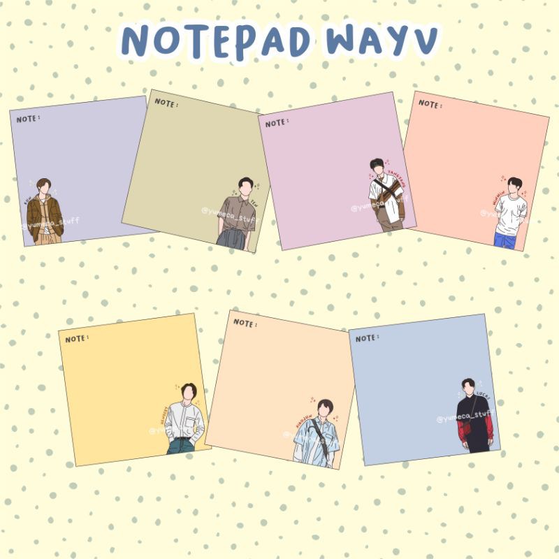 

NOTEPAD WaiyVi Kpop
