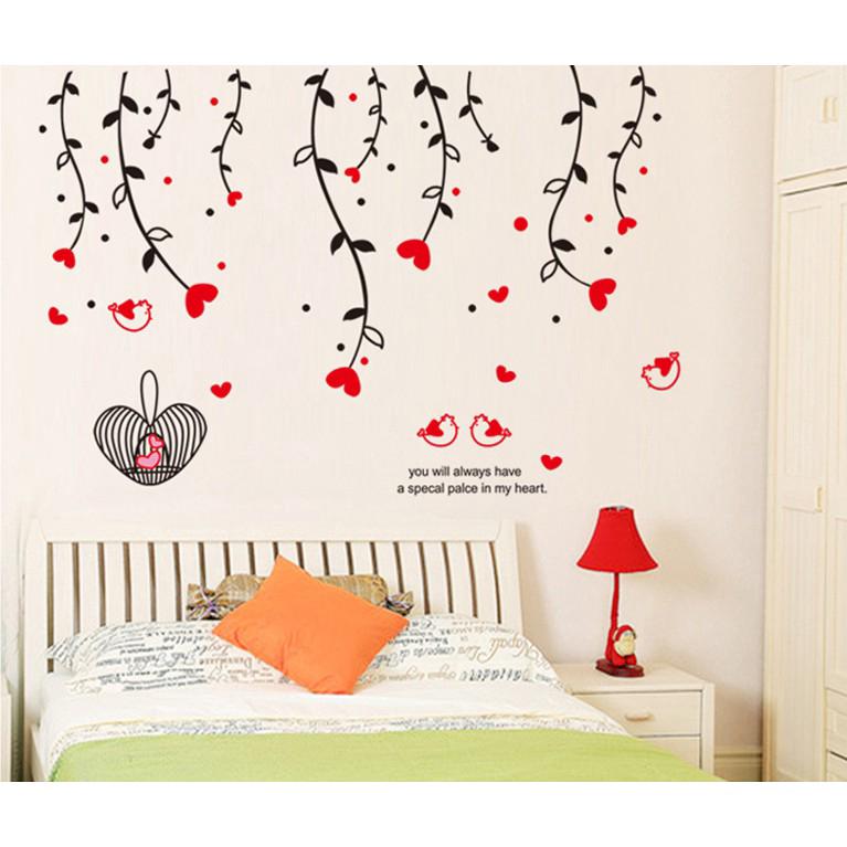 Diy Stiker Dinding Dengan Bahan Mudah Dilepas Dan Gambar Burung