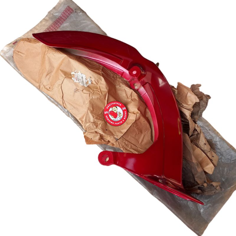 FENDER FRONT SAYAP SLEBOR SPAKBOR MERAH DEPAN C700 C800 ASTREA 800 STAR ORIGINAL 61100-GB0-900ZA