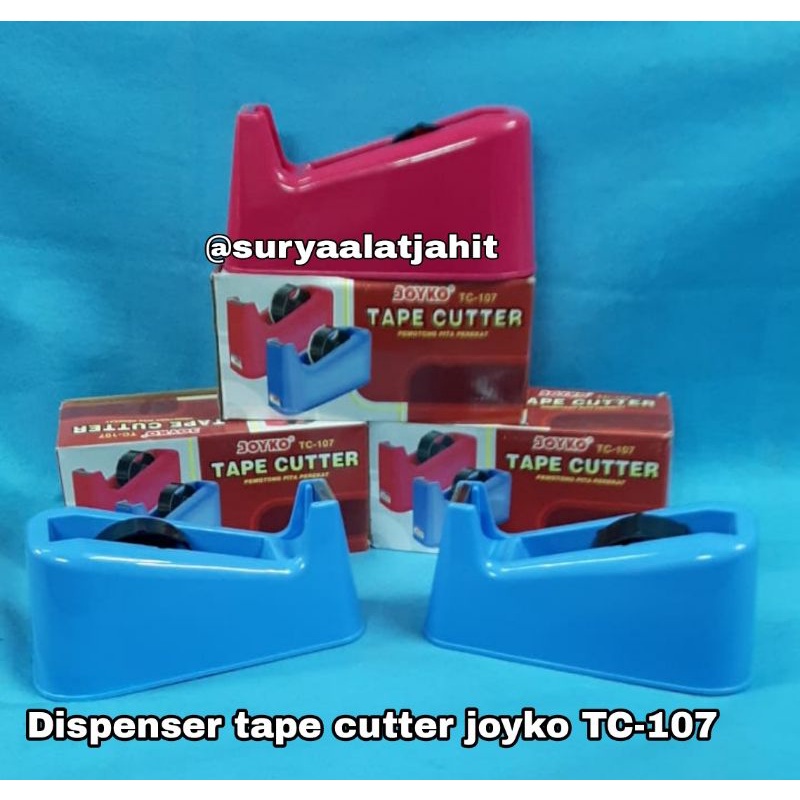 Dispenser tape cutter TC-107 joyko =rp.31.500/1pcs
