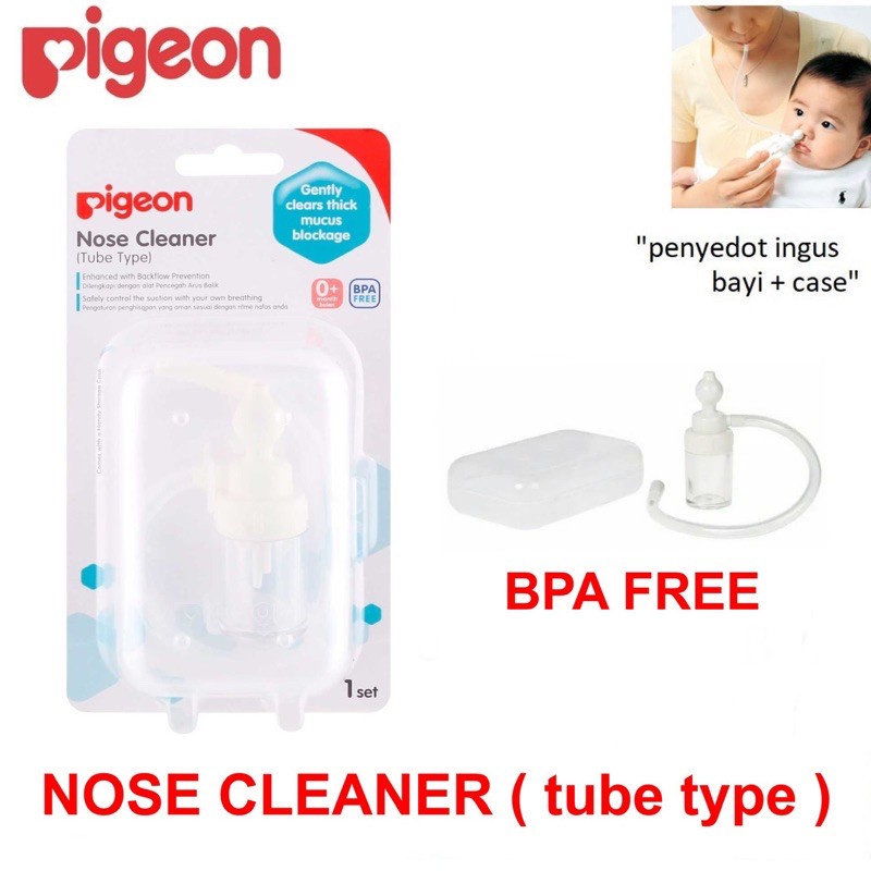 *FRAULEINCO* Pigeon Nose Cleaner [Tube Type] | Alat Sedot Pilek Bayi