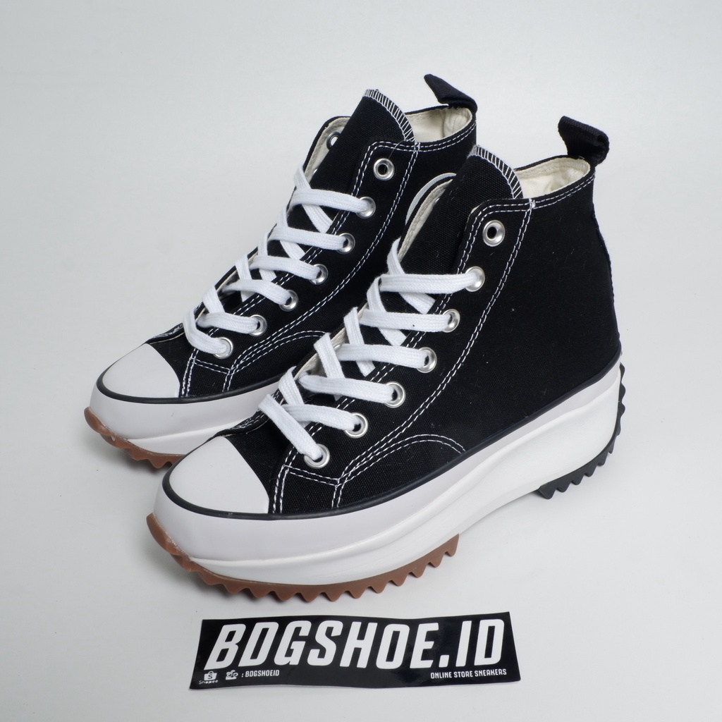 Sepatu Converse Run Star Hike Lugged Black High BNIB