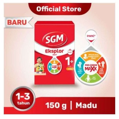 

SGM Eksplor 1 Plus 150gr Vanila / Madu