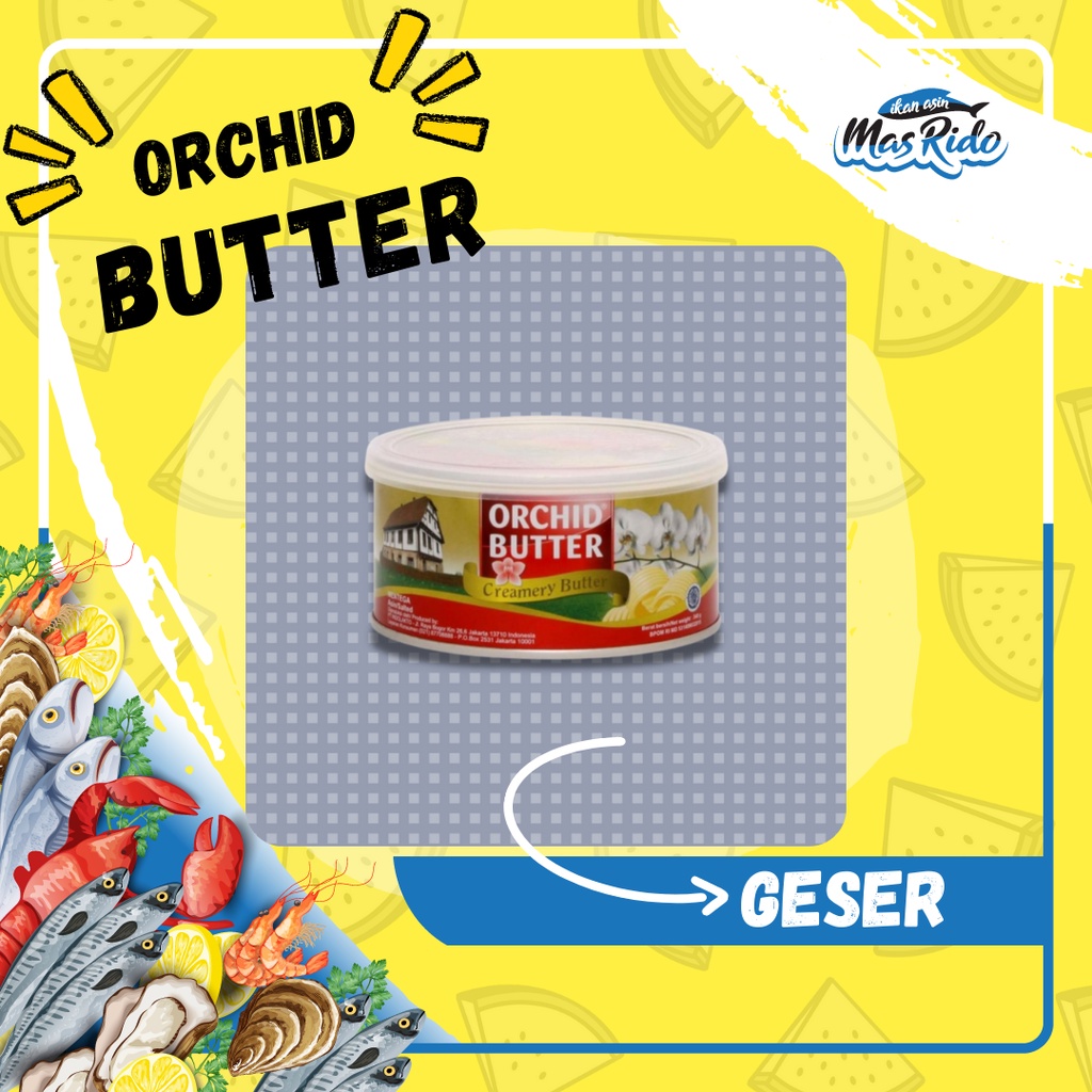 

Orchid Butter Creamery Butter 340 Gram Butter Creamy Praktis Termurah