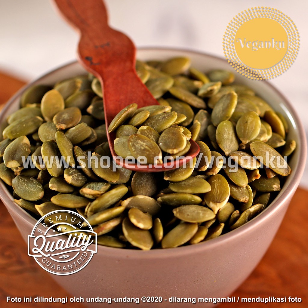 

Veganku - Premium Biji Labu 250gr PUMPKIN SEED Organik Mentah Kwaci