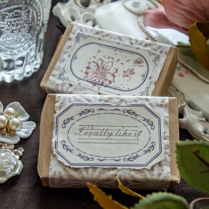 

lkjj 50 Lembar Kertas Memopad Desn Aesthetic Scrapbook Planner