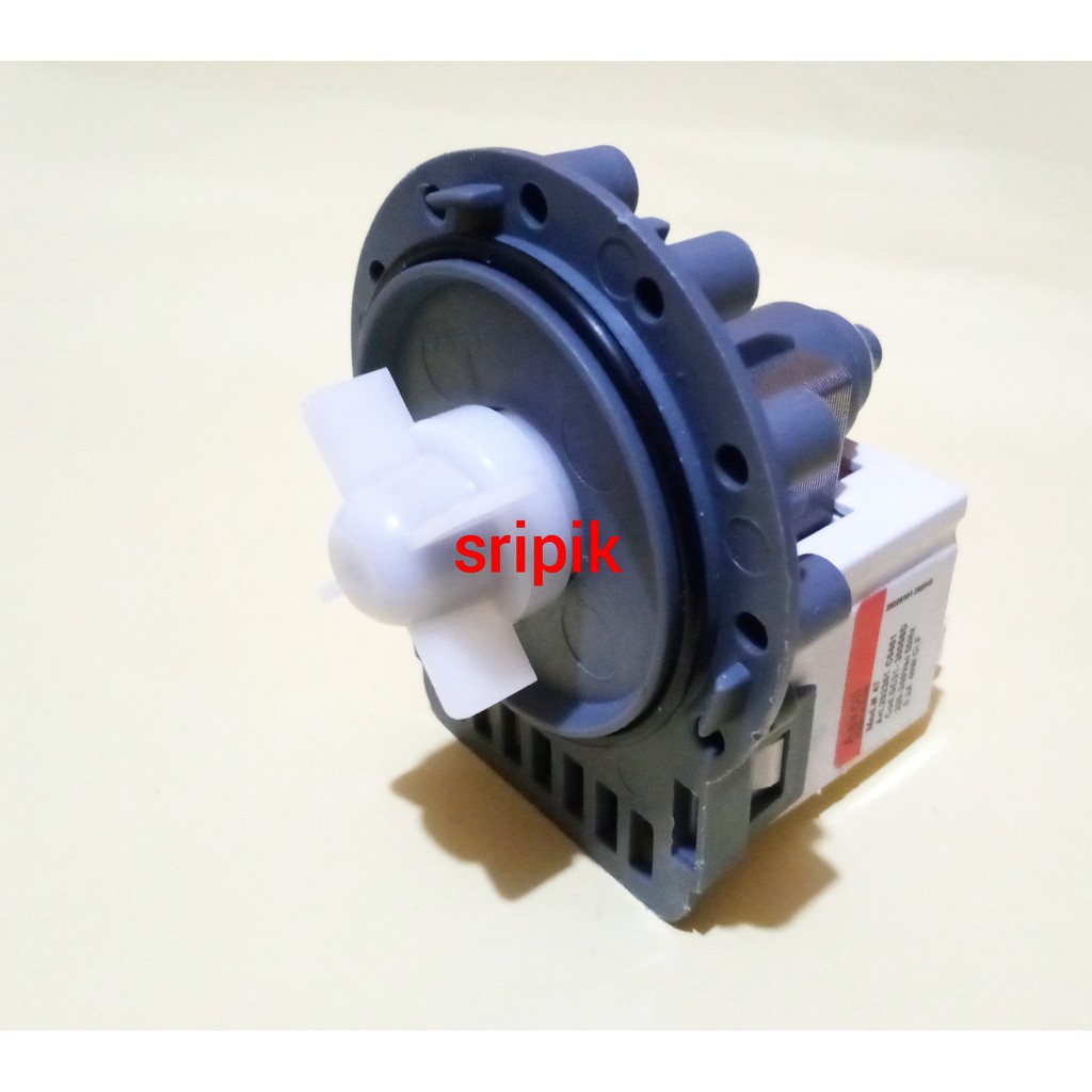 motor drain pump mesin cuci front loading universal electrolux LG Dll model baut