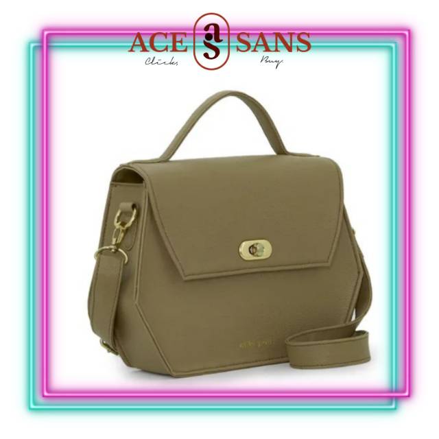 Alibi Paris Tas Wanita Linaria Olive - T6286O2 | Tas Selempang Wanita | Slingbag Wanita | Original