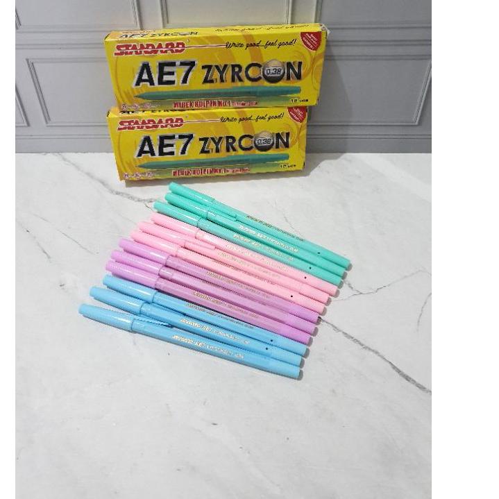 

New - 12pc pen standart AE7 ZYRCON/pulpen standart AE7 ZYRCON