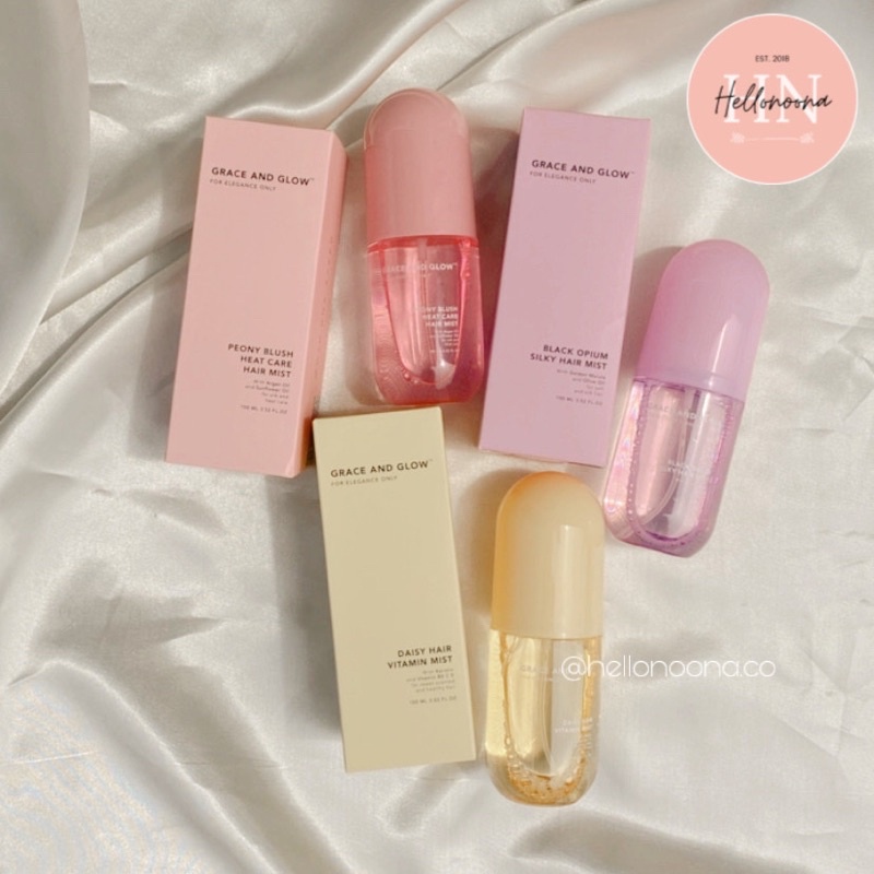 GRACE AND GLOW Hair Mist Daisy | Black Opium | Peony Blush 100ml