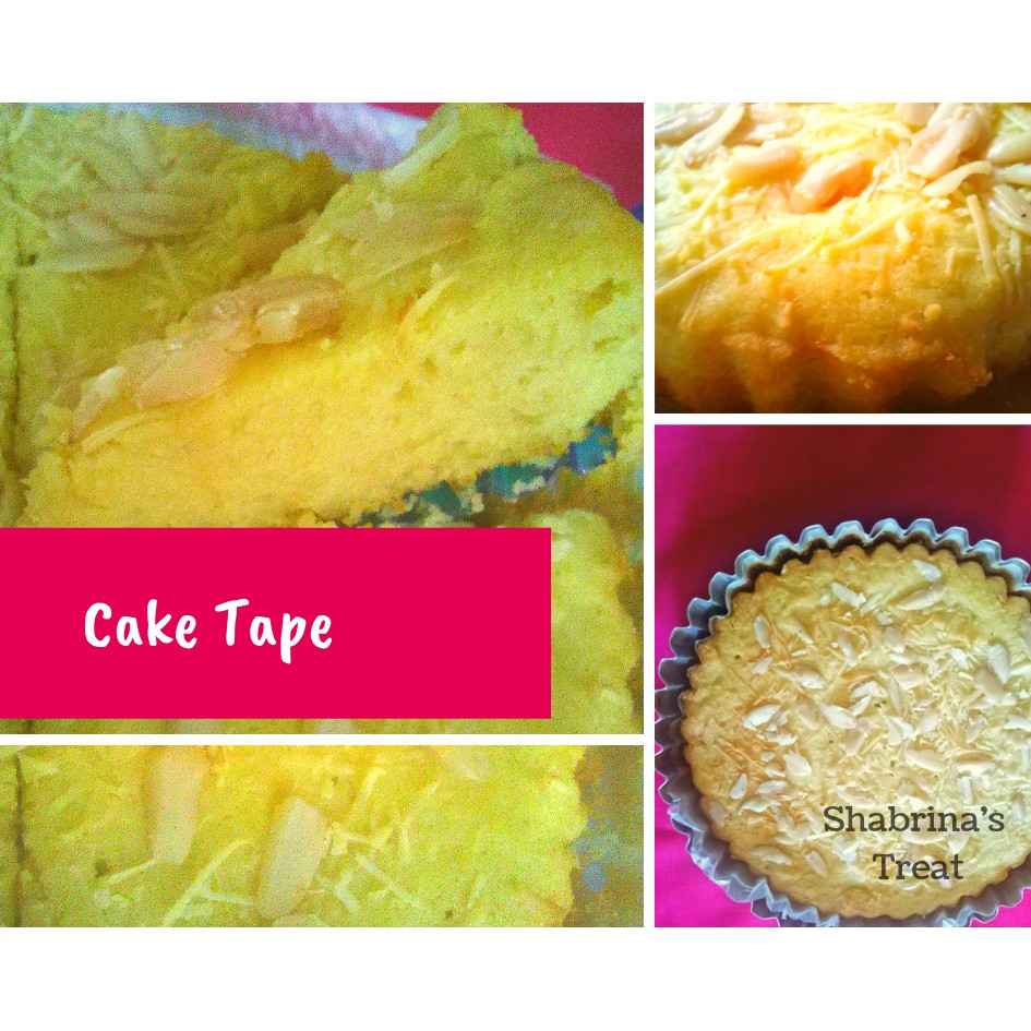 

Cake Tape / Kue Tape / Tapai Cake