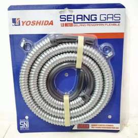 Selang GAS FLEXIBEL YOSHIDA SNI 1.8M