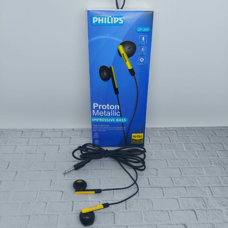 Headset Philips Impressive Bass+