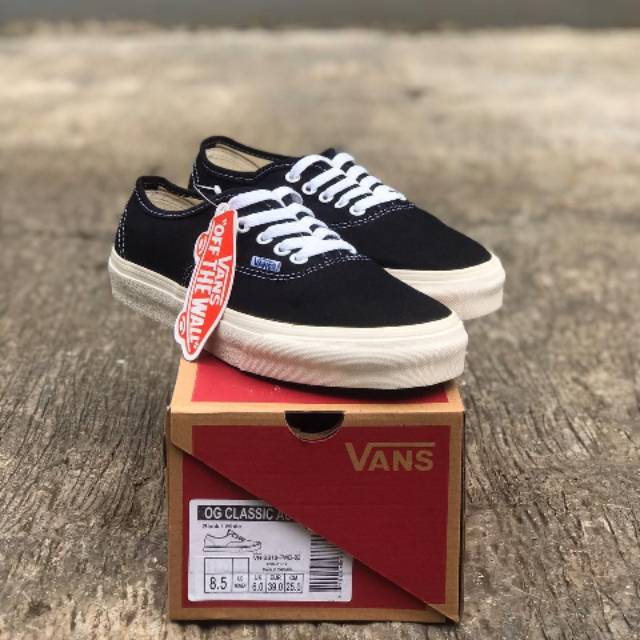 Vans Authentic OG Black White