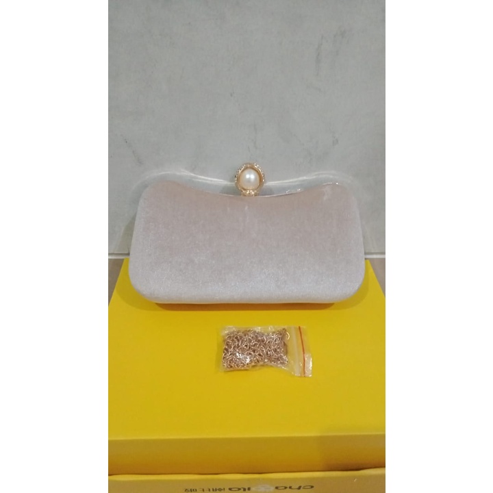 JK 897 Y10105 U4435 1KG MUAT 3PCS TAS CLUTCH BELUDRU PESTA IMPORT WANITA SLINGBAG KONDANGAN MEWAH ELEGAN