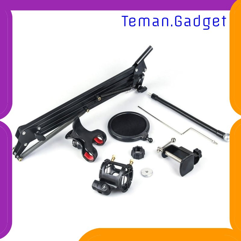 TG-BD100 TaffSTUDIO Condenser Microphone Stand Holder 360 Lazypod+Clamp - NB-35