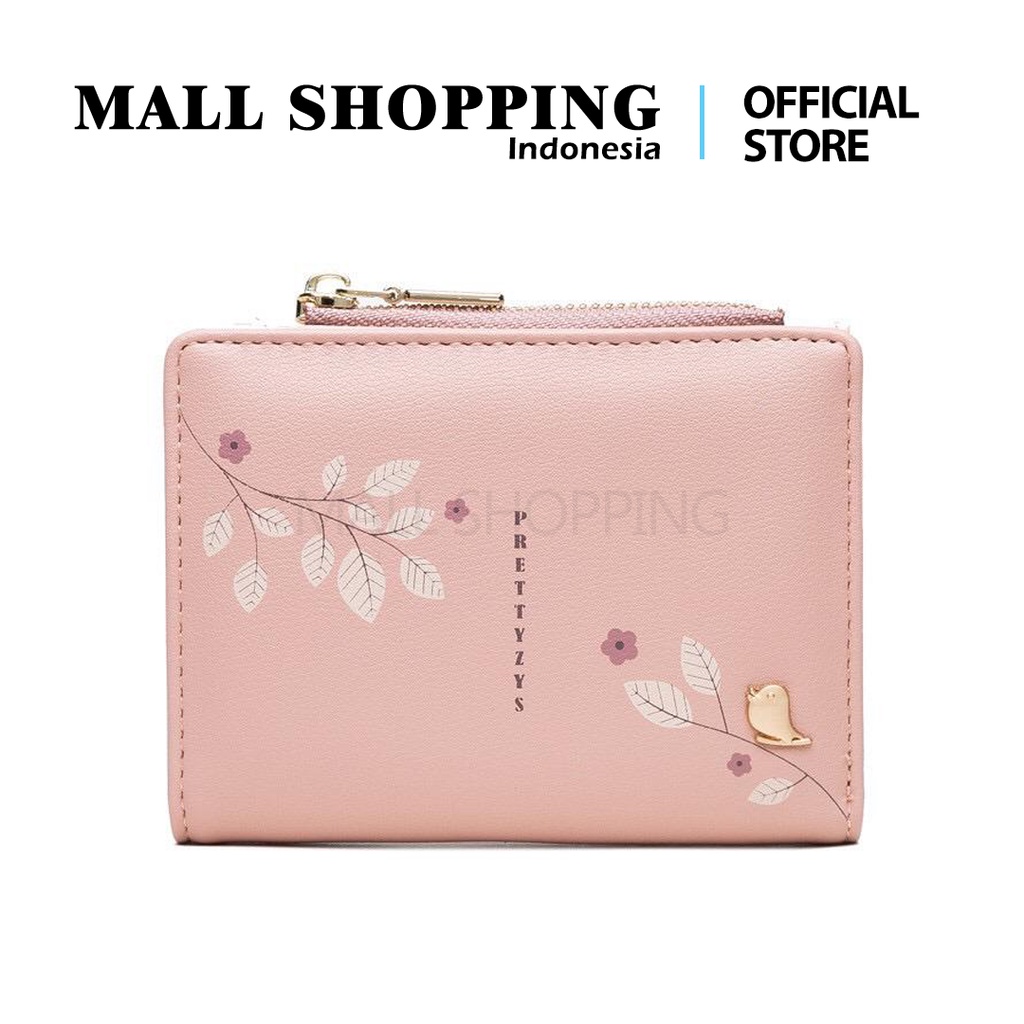 (COD) Dompet Lipat Wanita Dompet Koin Mini Women's Wallet MALL SHOPPING