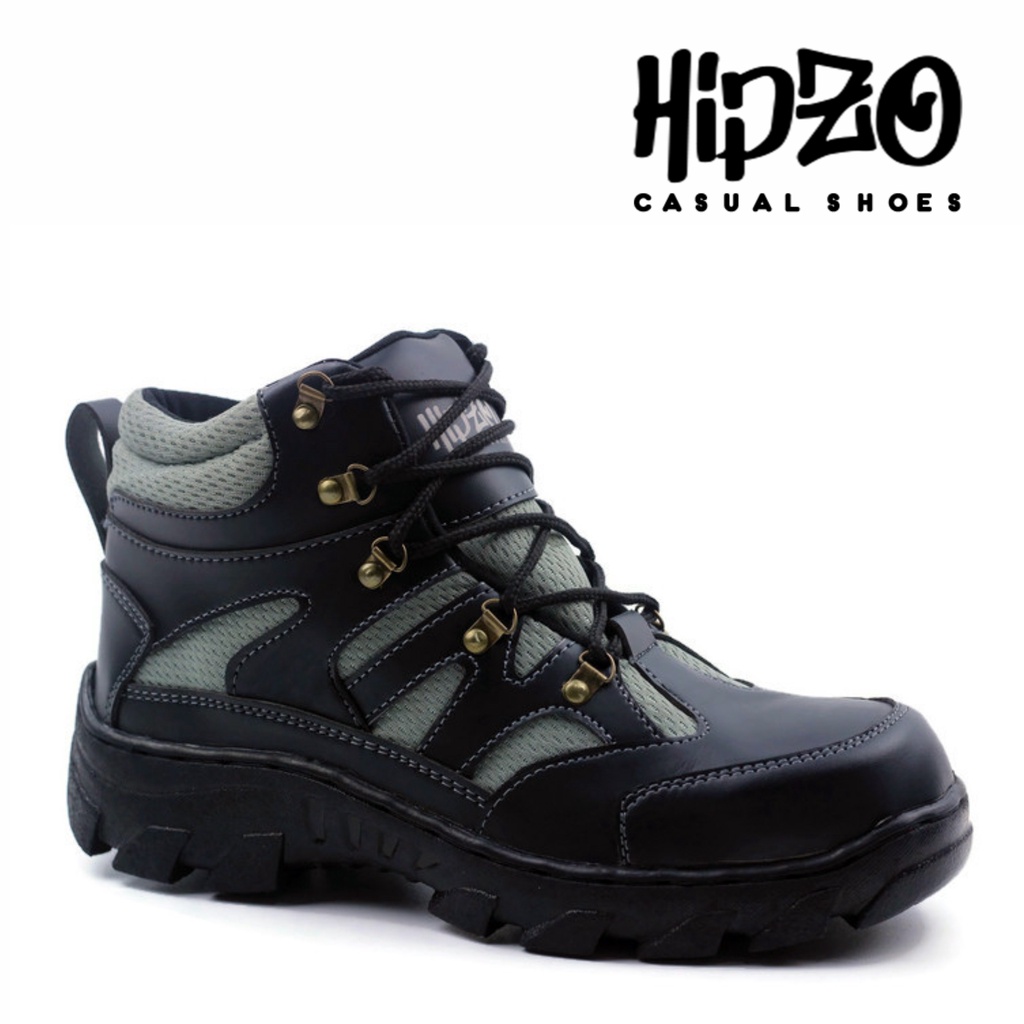 HIPZO M34 Sepatu Pria Sepatu Safety Pria Sepatu Boots
