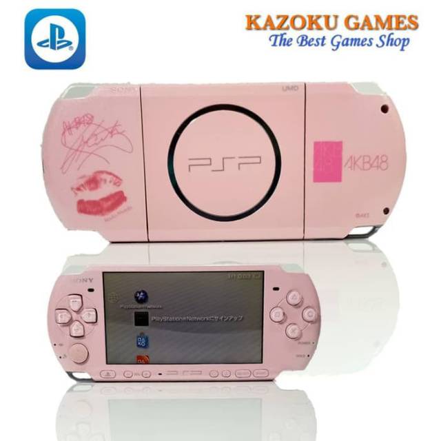 playstation portable pink