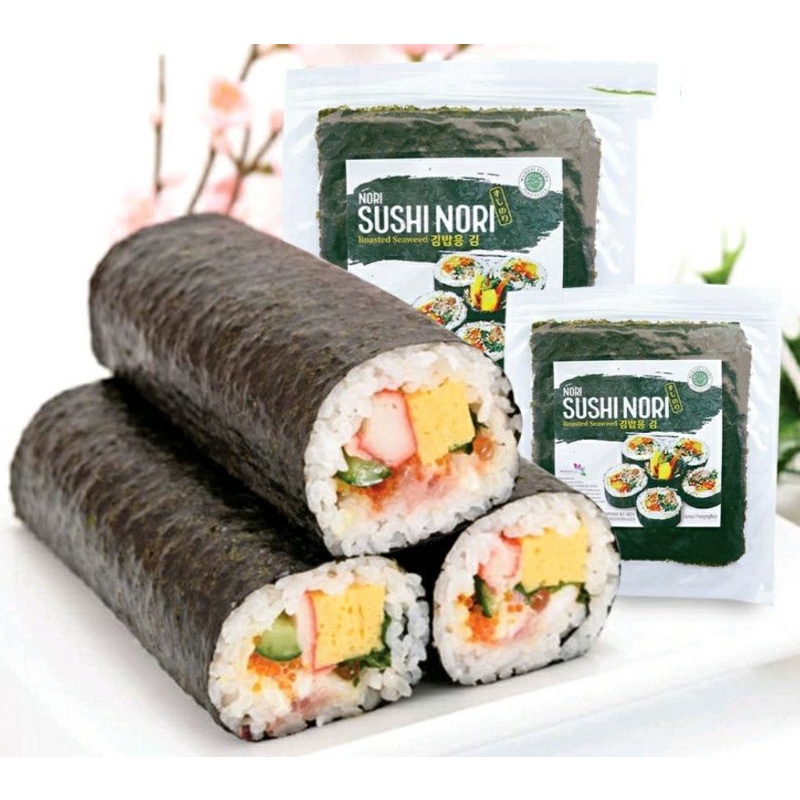 ✔MURAH Sushi Nori Import HALAL Kemasan FRESHPACK 5 Lembar / Nori Sushi