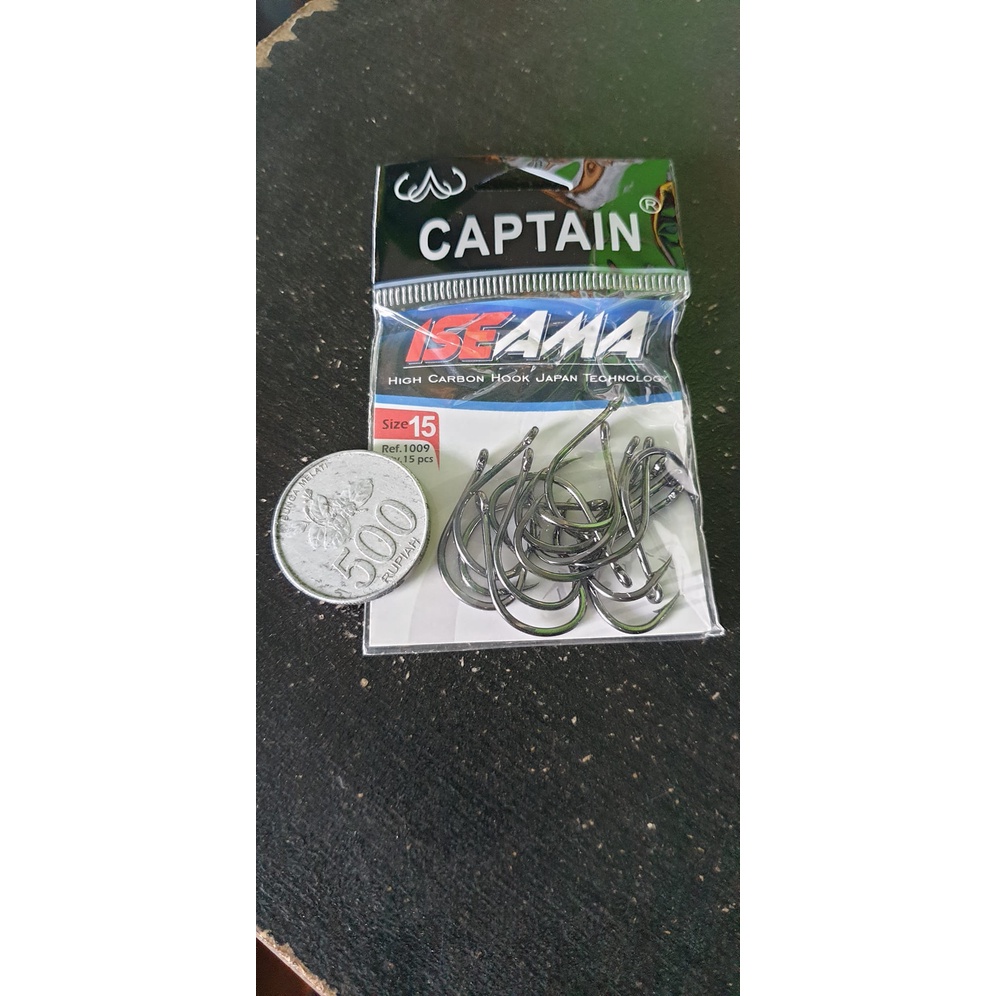 Mata Kail Captain Isema 1009 Bahan Carbon Asli Original 100%