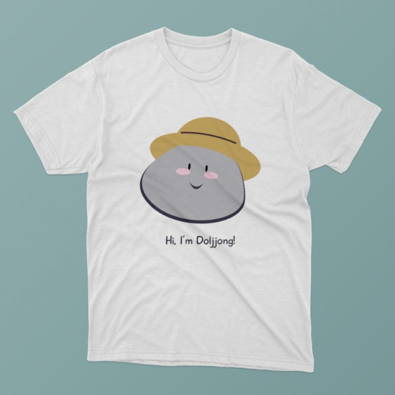 WHITE T-SHIRT DOLJJONG JEONGHAN SEVENTEEN'S PET (KPOP)