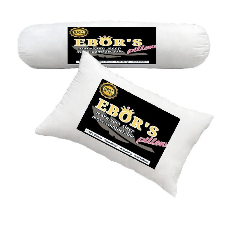 Bantal Guling Hotel Premium 100% Isi Siloconbgrade A Ada Resleting Bisa Dicuci