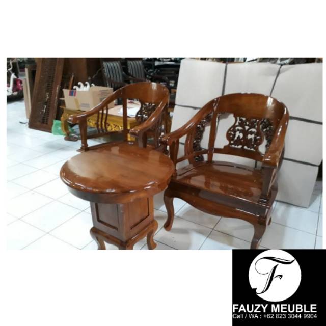 Kursi Teras Lenong Jati Jepara Kursi Teras Jati Jepara Furniture Mebel Jepara