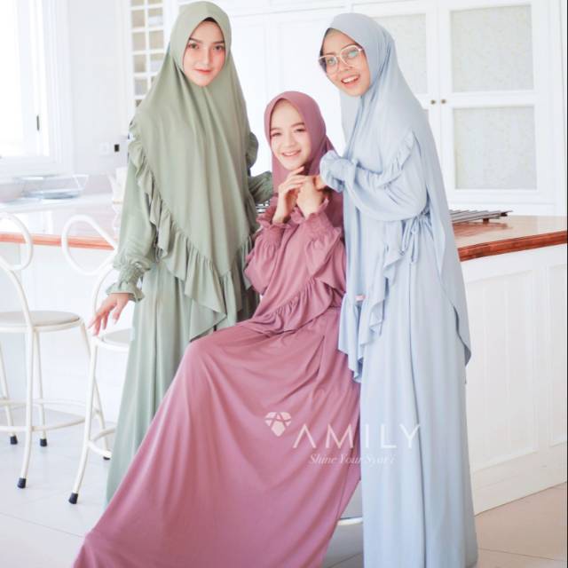 Aisy Dress by Amily hijab