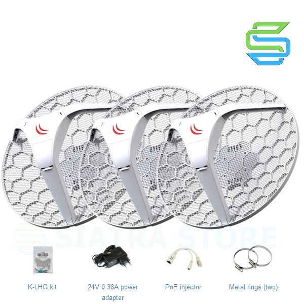 MikroTik LHG 5 RBLHG-5nD 3 Pcs/Pack