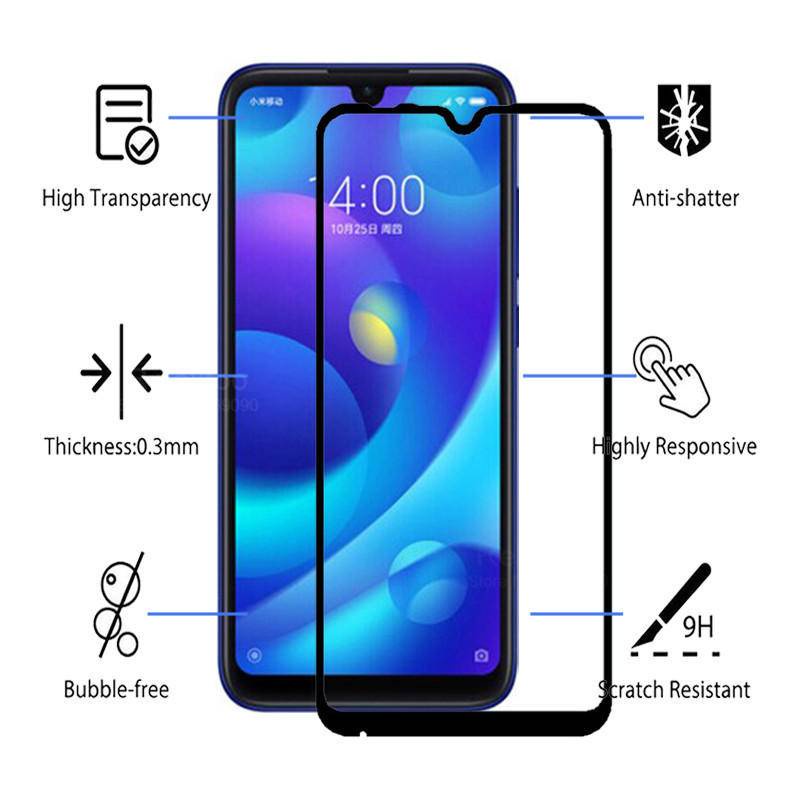 Pelindung Layar Tempered glass 9D Untuk Xiaomi Mi Poco F4 GT F3 F2 M3 M4 Pro Poco X3 GT NFC X4 Pro