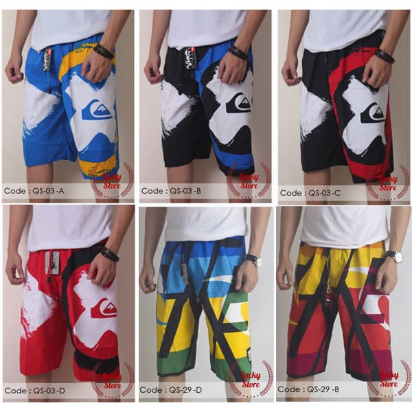 PROMO celana pendek untuk santai surfing quicksilver olahraga surf pantai . 550