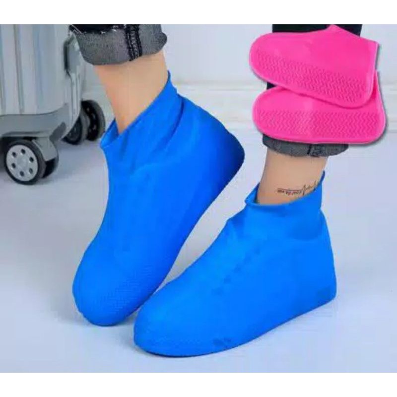 Cover Sepatu Size 38-47 Mantel Sepatu Plastik Sepatu