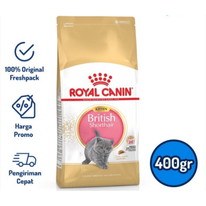 royal canin British short hair kitten 400 gr - freshpack