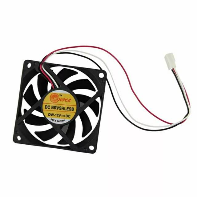 Kipas Cooler 12 V 7 CM 70 MM 3pin PC CPU Cooling Fan Cooler