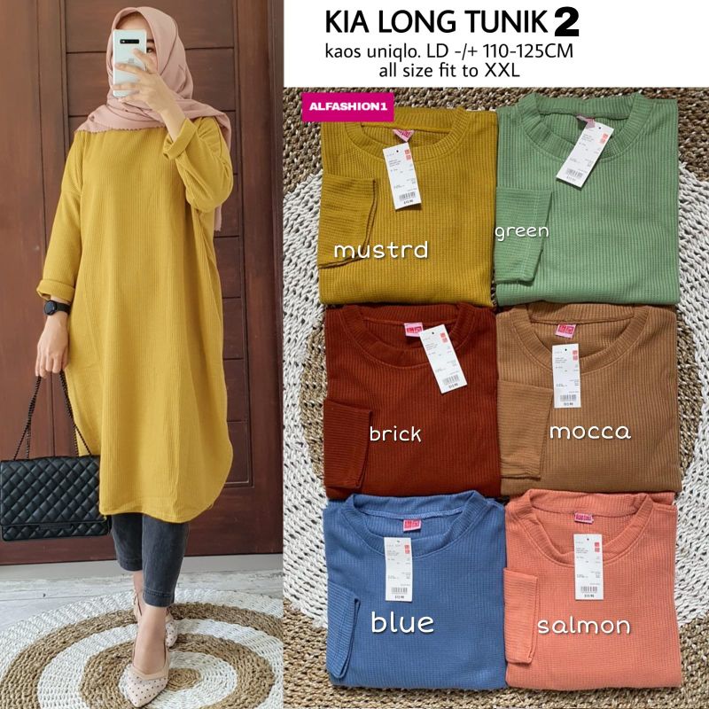 KIA LONG TUNIK #2 BY ALFASHION