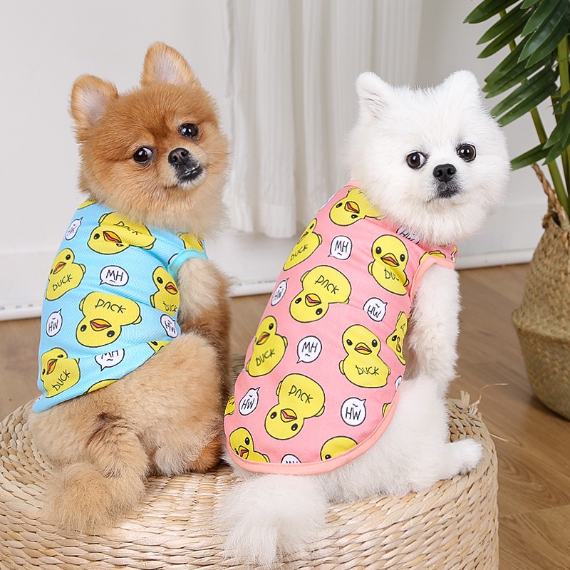 Piyama Katun Anjing Kostum Puppy Clothing Baju Teddy Cat