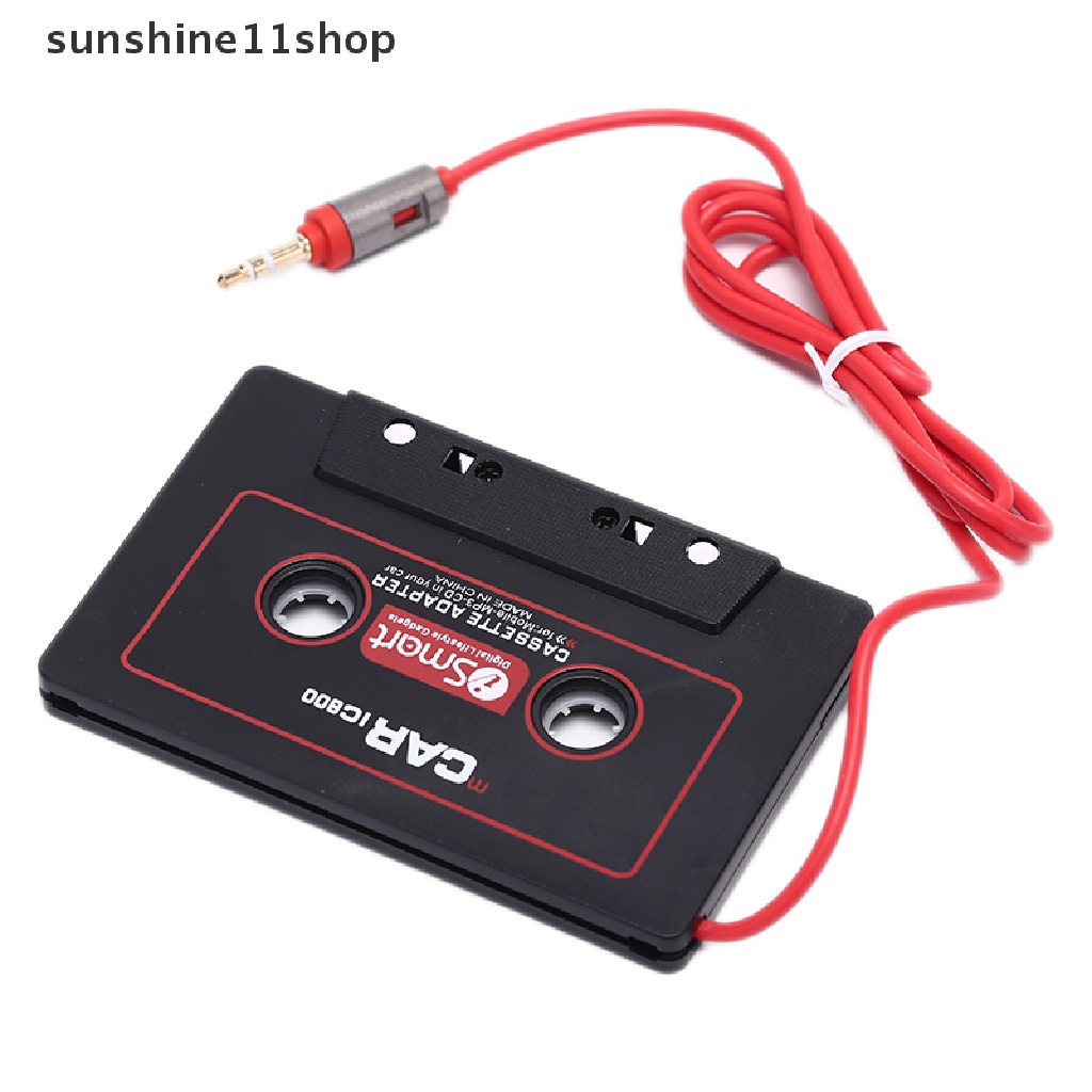 Sho Kabel Adapter Audio Kaset Tape Aux 3.5mm Untuk MP3 iPod CD Player