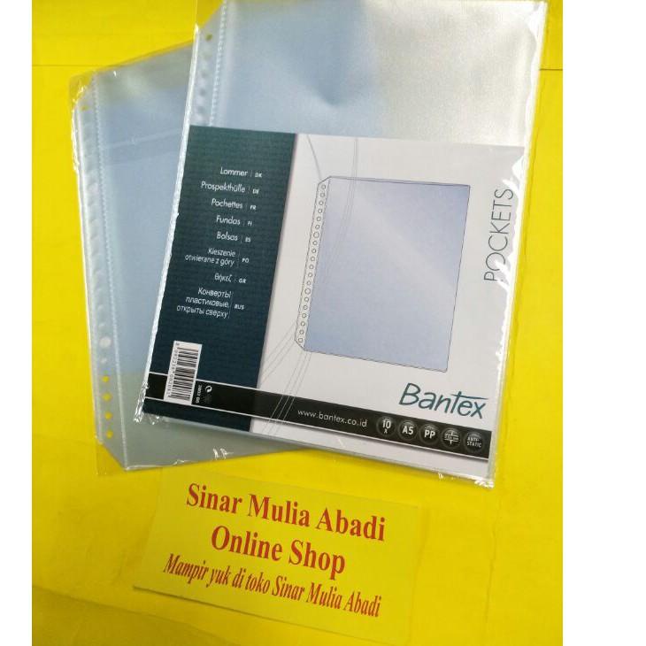 

[KODE PRODUK KSVCY7954] Kantong Pocket Binder Note Varian A5 dan B5 Plastik Loose Leaf / pak isi 10 lembar