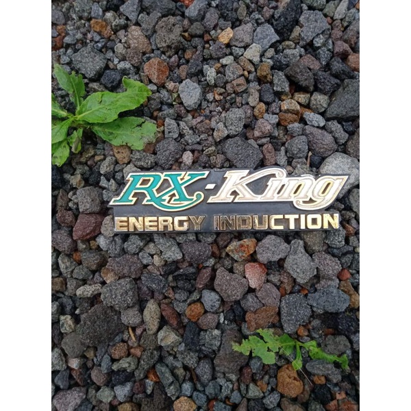 Emblem sebelah kanan tutup aki accu Yamaha Rx King original